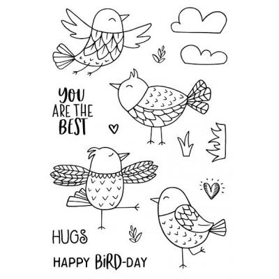 ane's Doodles Clear Stamps - Free As A Bird